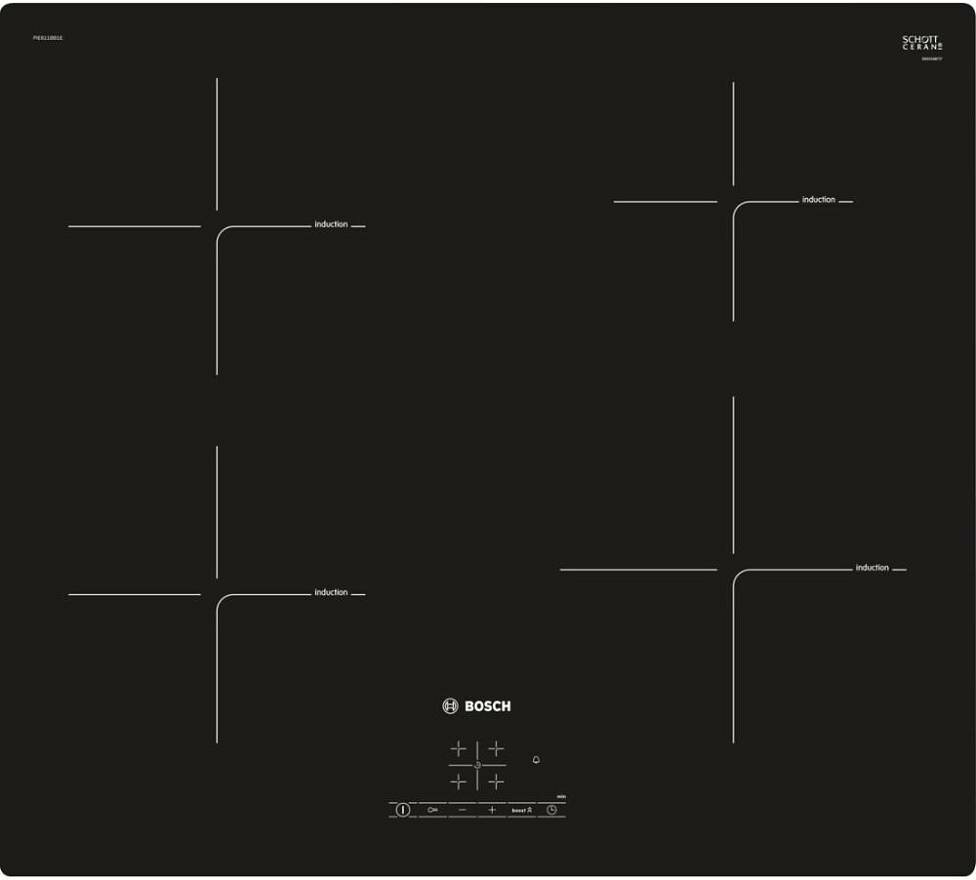 Индукционная варочная панель Bosch PIE611BB1E EU