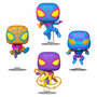 Фигурка Marvel Games Funko POP! Miles Morales (BlackLight) (Exc) 4 pack