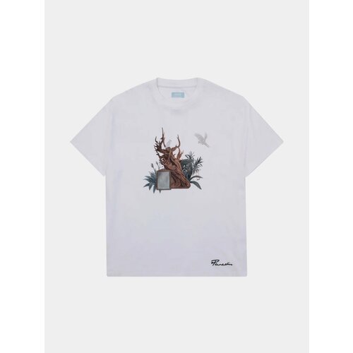 Футболка 3.PARADIS SS T-Shirt Old Tree, размер L, белый