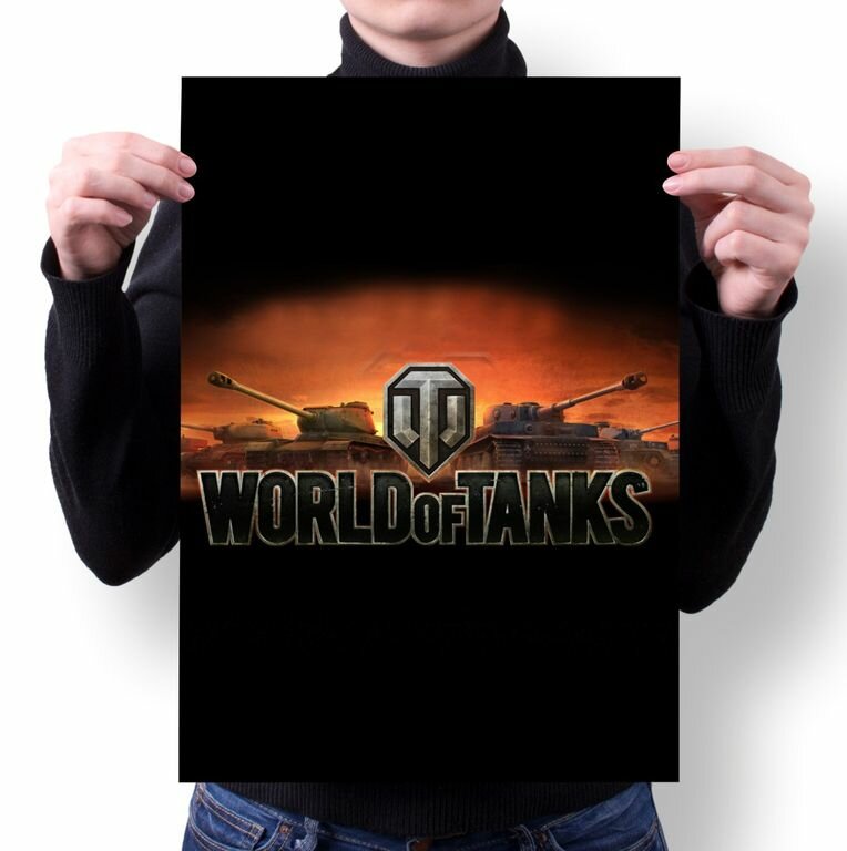Плакат WORLD OF TANKS МИР танков №2, A1