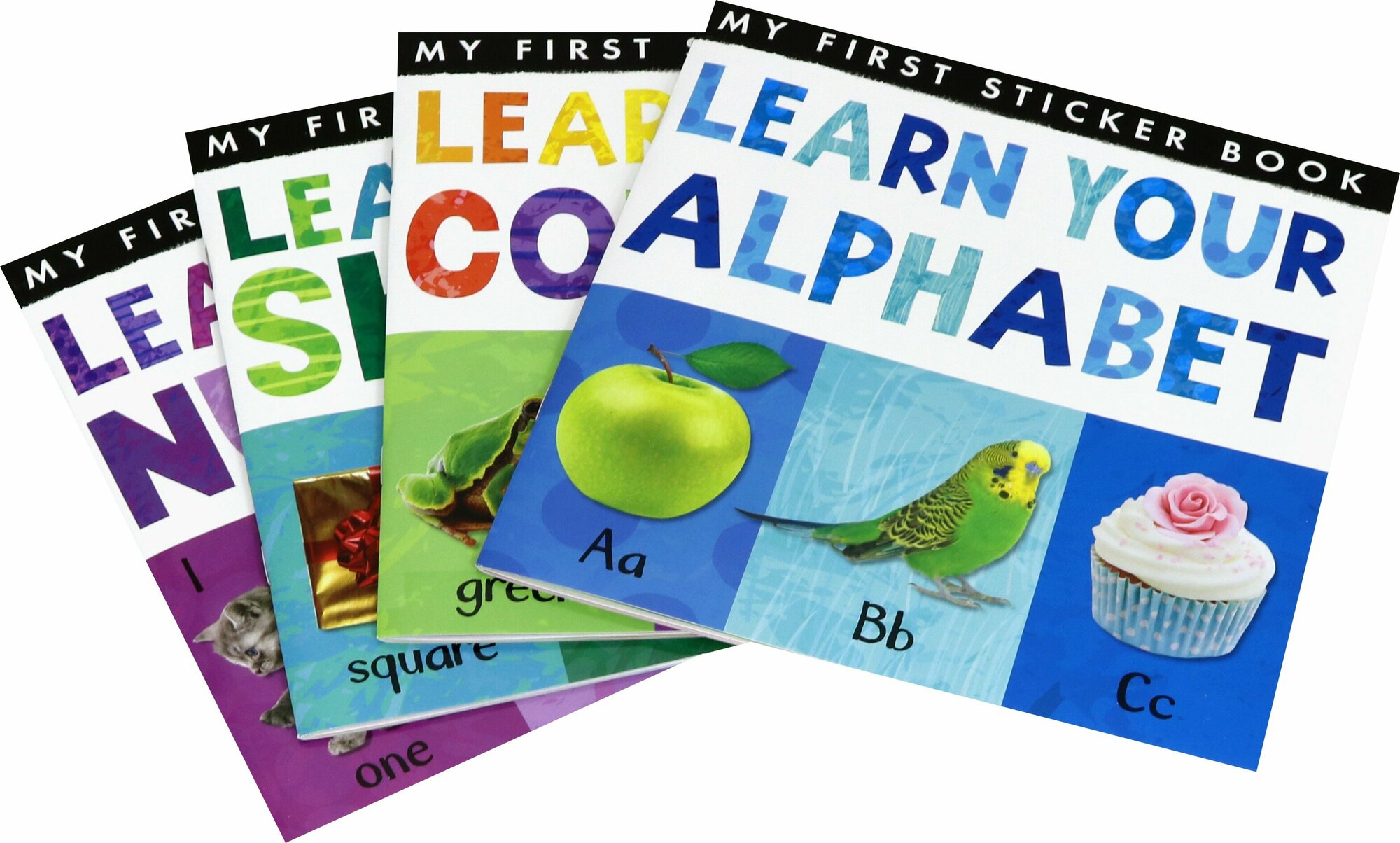 My First Sticker Books: Things to Learn (4-books) - фото №3