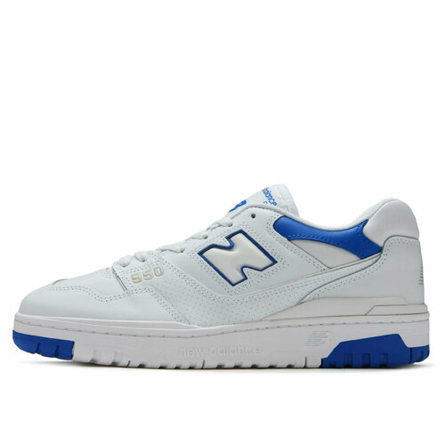 фото Кроссовки new balance 550, полнота d, размер ru 43 / us 10 / eu 44 / 28 см, белый, синий