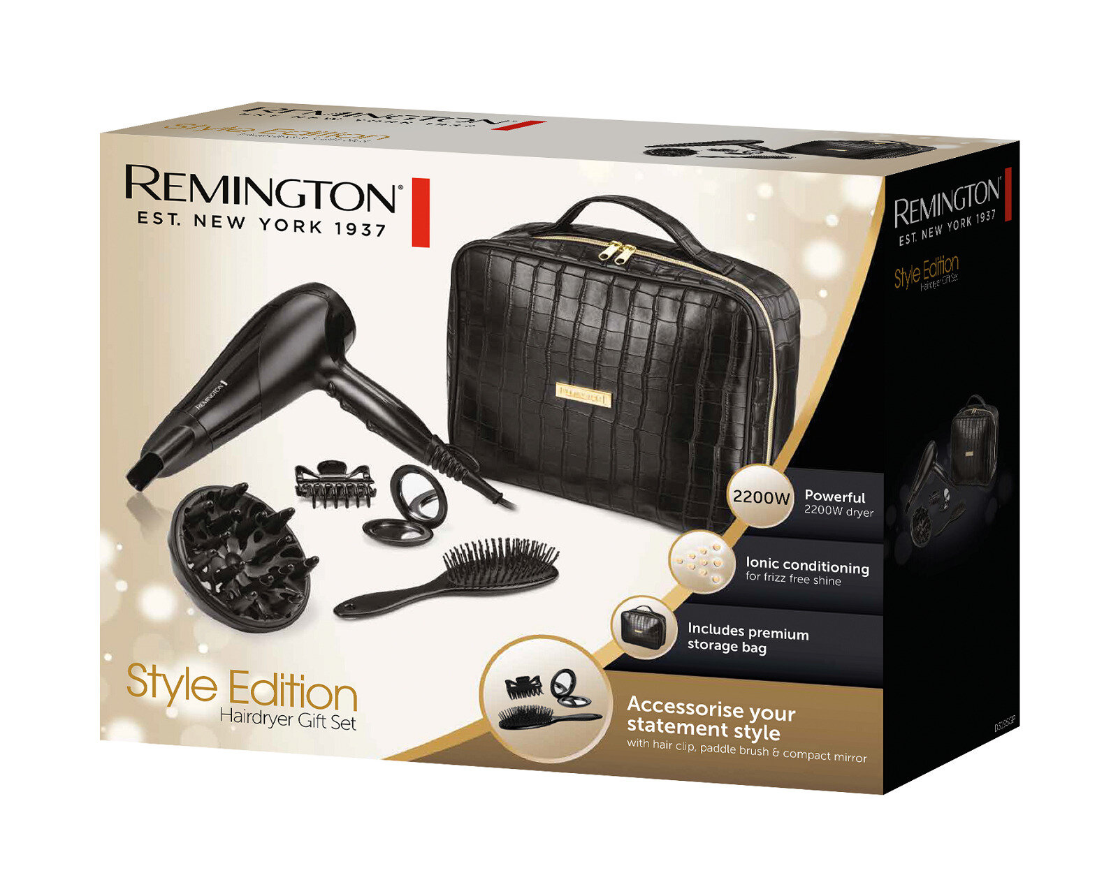 Фен Remington D3195GP Style Edition Gift 45721560100 - фото №19