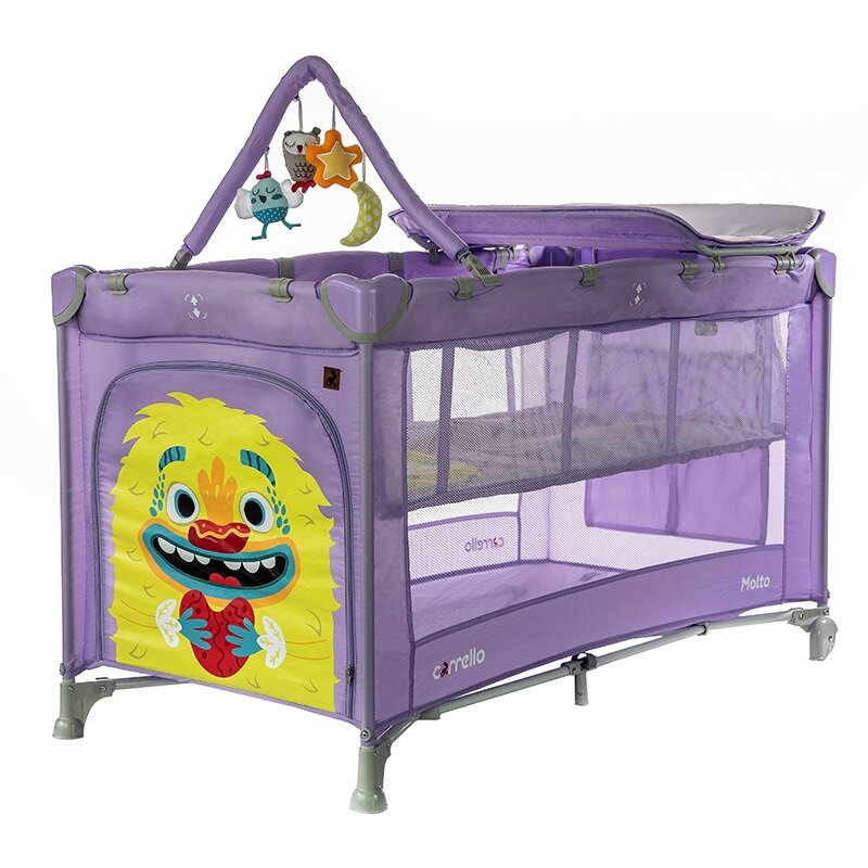 Манеж-кровать CARRELLO Molto CRL-11604, orchid purple