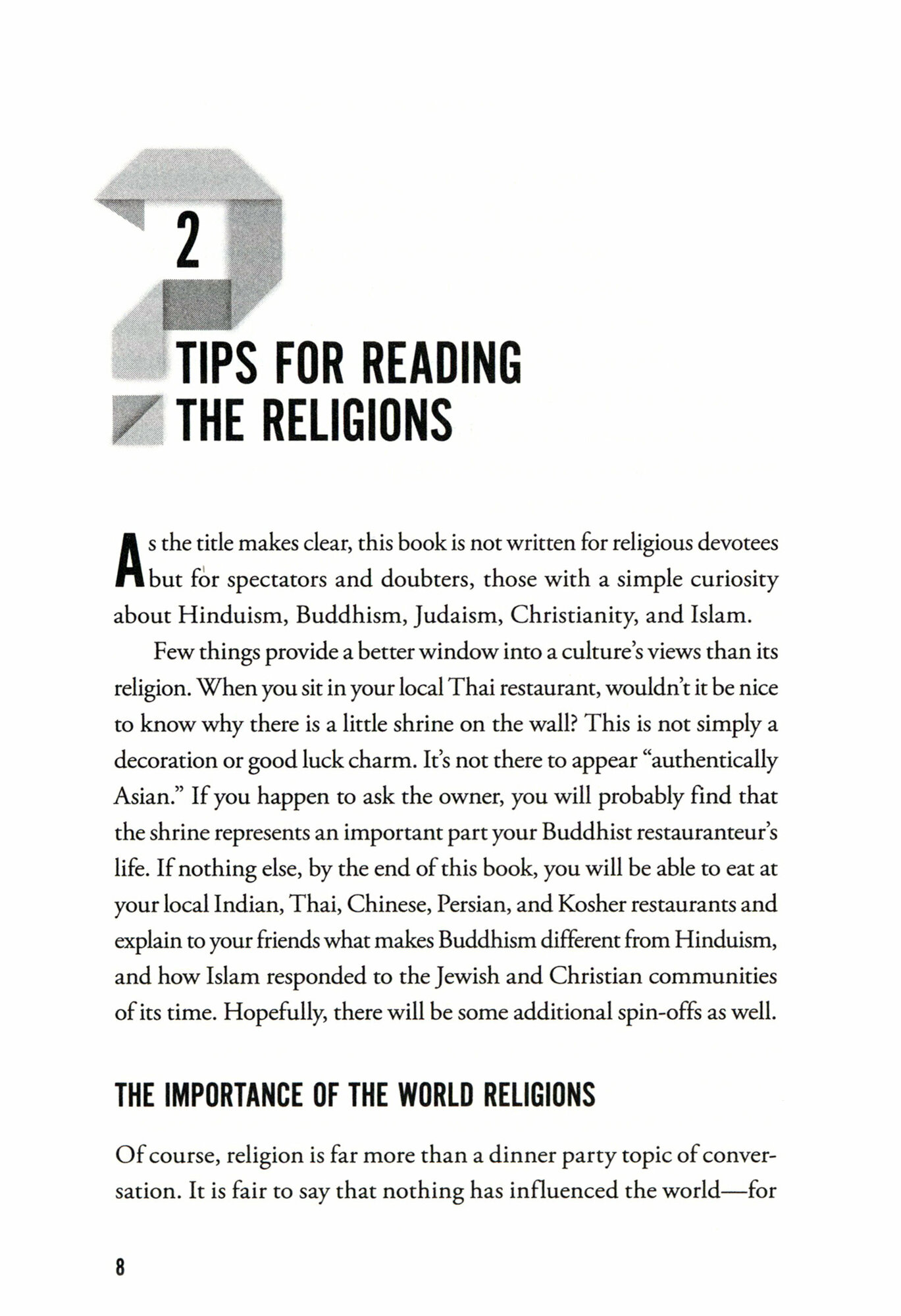 A Doubter's Guide to World Religions. A Fair and Friendly Introduction to the History, Beliefs - фото №2
