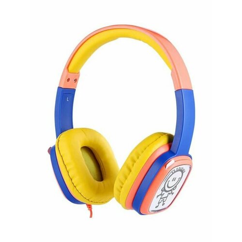 Наушники проводные HARPER KIDS HN-302 Orange-Blue