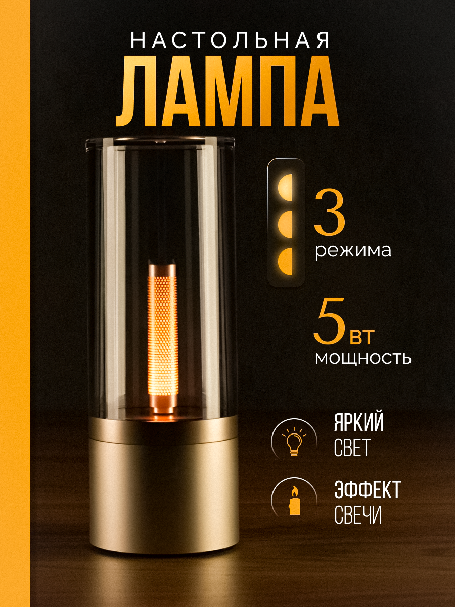 Ночник Лампа свеча Yeelight 6,5W