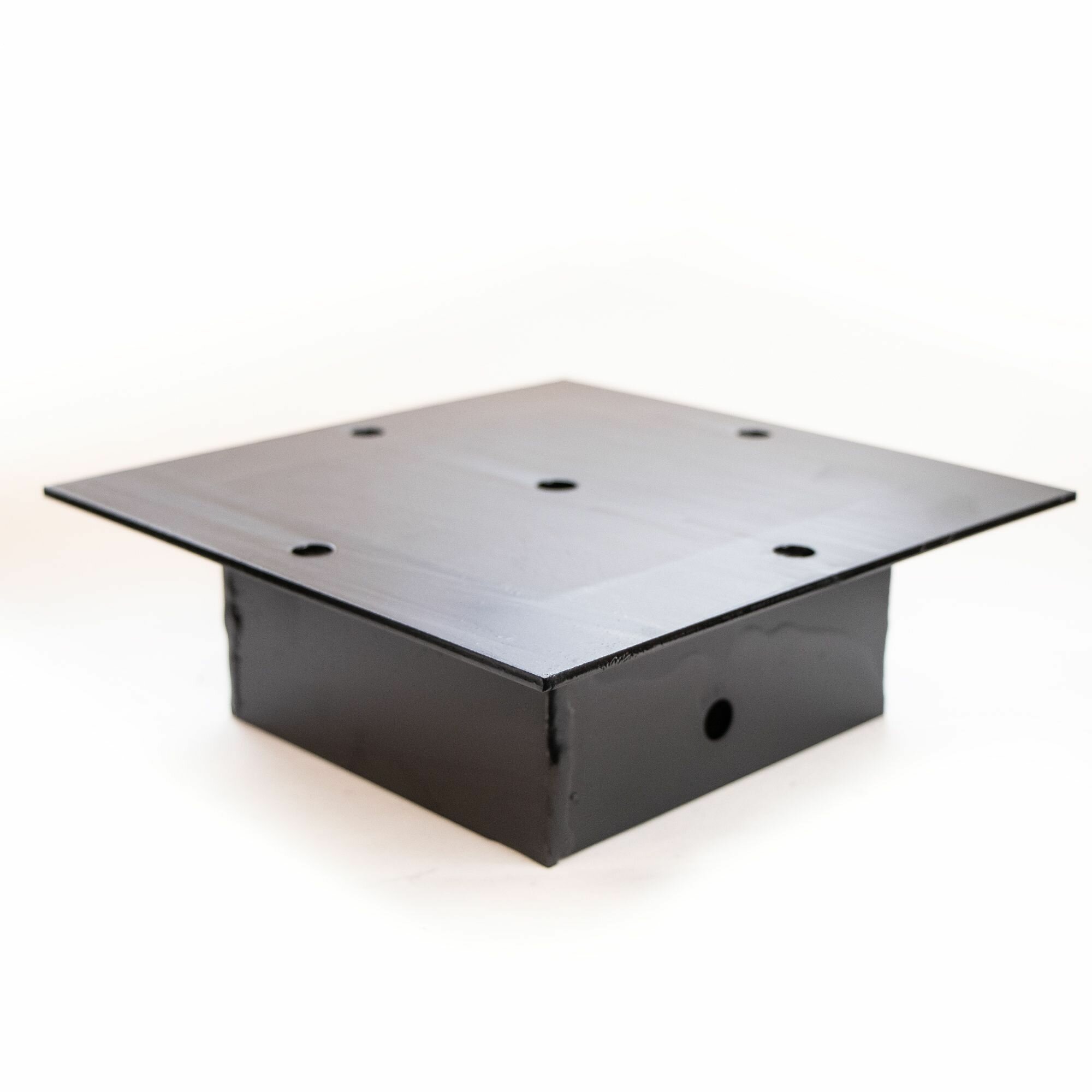 фото Оголовок 250х250х4 мм стандарт для Железобетонной сваи 150x150