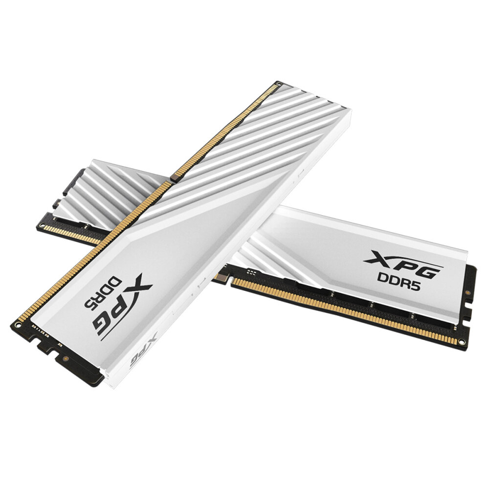 Модуль памяти 32GB DDR5 6400 DIMM XPG Lancer Blade White AX5U6400C3216G-DTLABWH kit 16*2, 1.4V, CL32-39-39