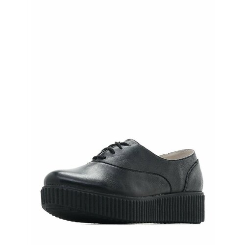 фото Полуботинки allee, размер 39, черный