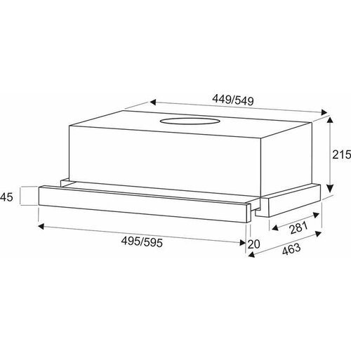 Встраиваемая вытяжка EXITEQ EX-1076 899000₽