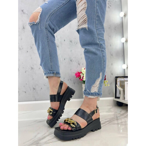 фото Сандалии, размер 39, черный китай