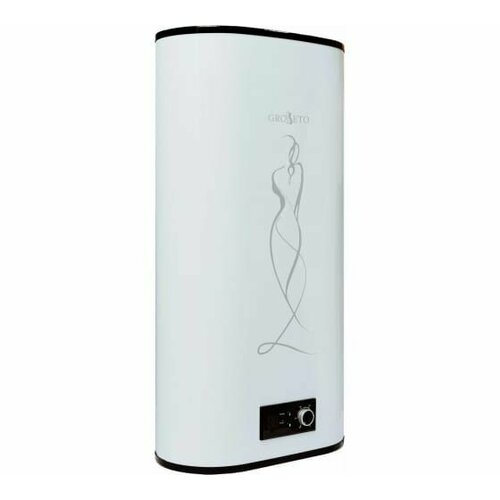 Водонагреватель электрический 80 л плоский нержавеющая сталь GROSSETO Flat-80 1300700W арт GRFlat-80 2685800₽