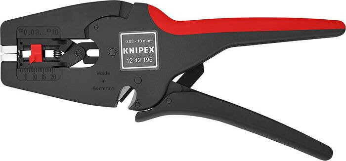 Стриппер Knipex MultiStrip 10, KN-1242195, красный