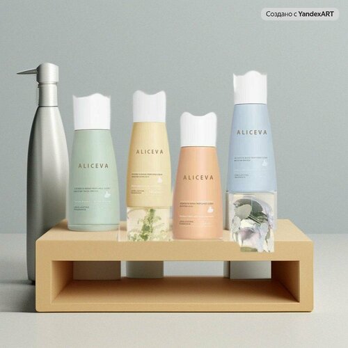 Сухой парфюм кондиционер для белья набор подарочный ассорти 4