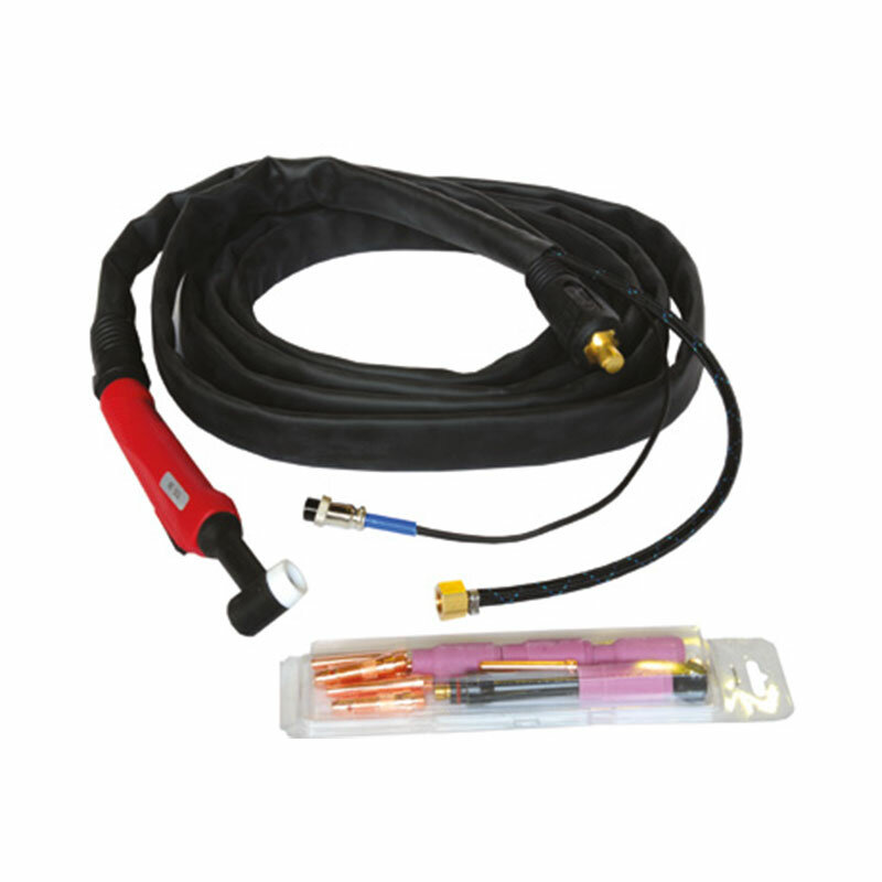 фото Горелка сварочная TIG с кнопкой (4 м, Dх50) ELITECH 195762