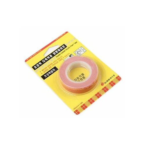 Лента клейкая двусторонняя, 20 мм, 1,5 м арт. CRC-101258/1TPAA00001