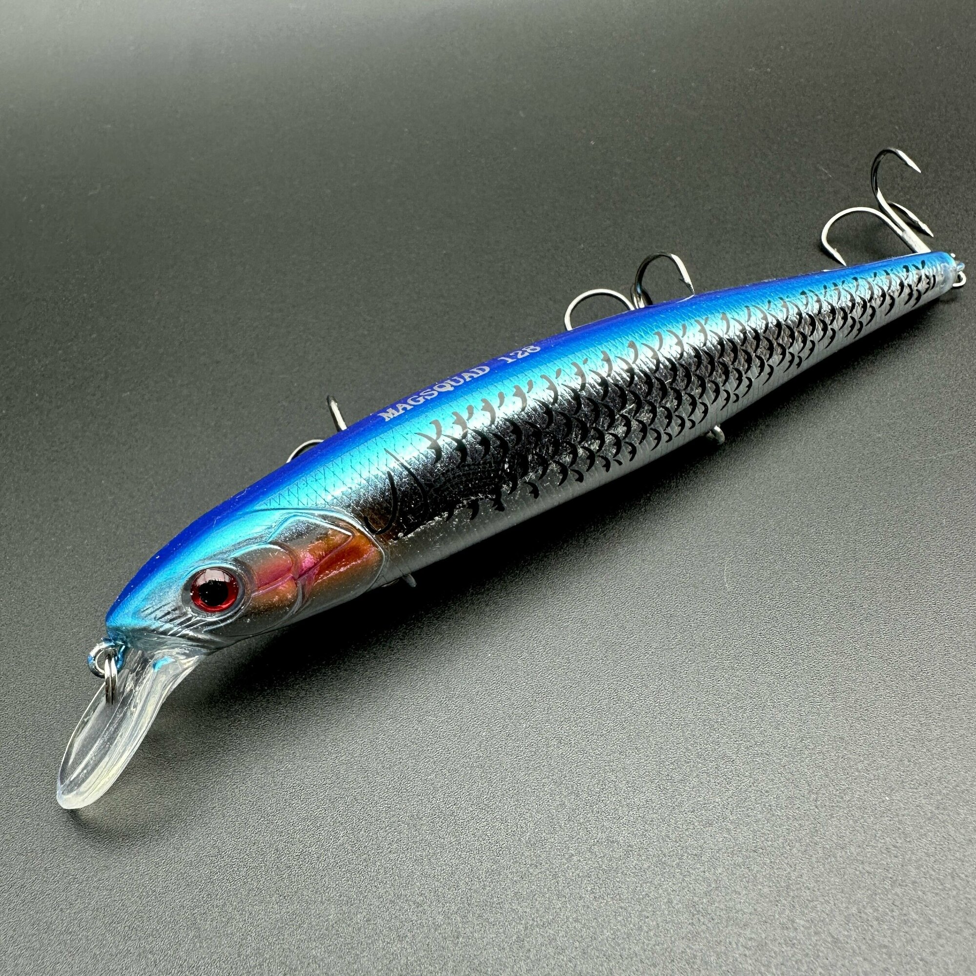 Воблеh Jackall Mag Squad 128SP 21g Jerk bait Япония на окуня, щуку, судака, берш, лосось