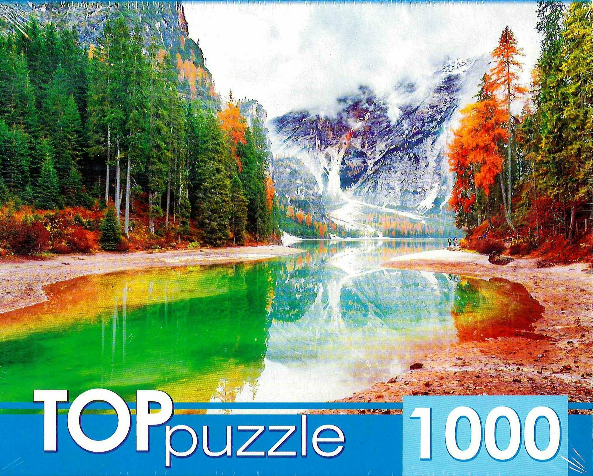 Пазл TOP puzzle Италия. Озеро Брайес 1000деталей (ГИТП1000-2149)