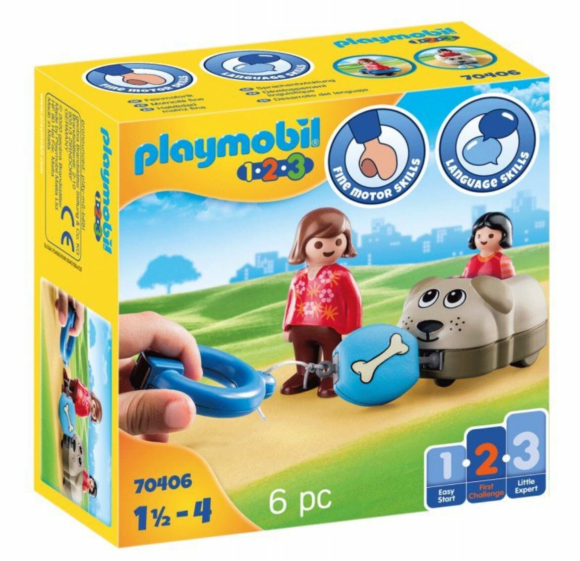 Playmobil - Моя собака на колесах 70406