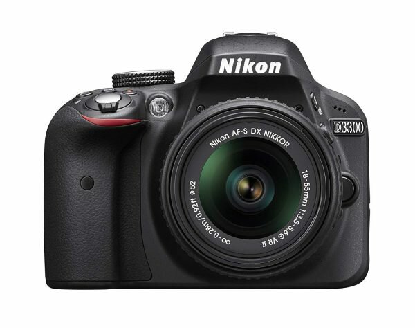 Фотоаппарат Nikon D3300 Kit AF-S DX NIKKOR 18-55mm f/3.5-5.6G VR II, черный