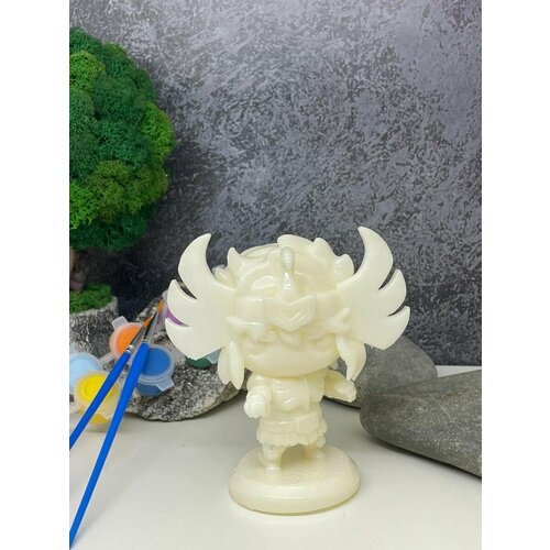 Лебедь Хега 3D фигурка для раскрашивания