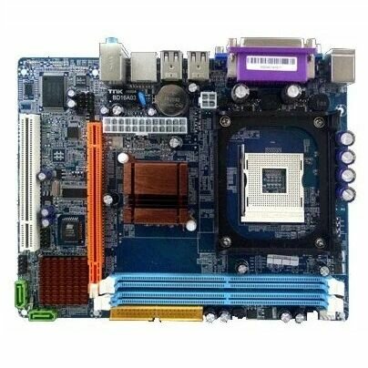 Материнская плата ITZR 945GCFBBL (478 Socket, MATX, VGA/Audio, Lan, 2xDDR2X, PCI/PCI-Ex1/1)