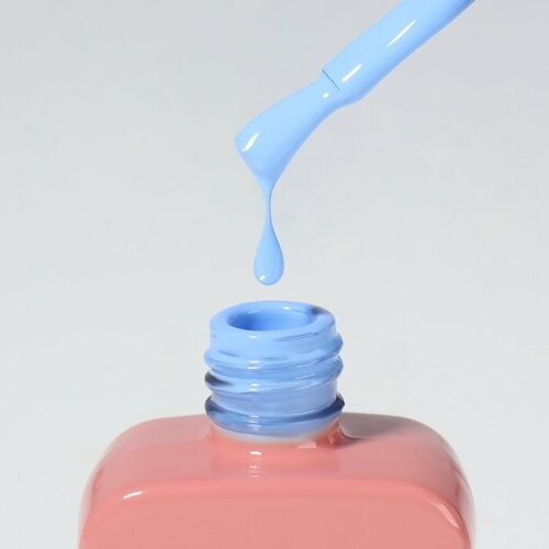 Гель лак для ногтей «SIMPLE», 3-х фазный, 10 мл, LED/UV, цвет (255) (комплект из 5 шт)