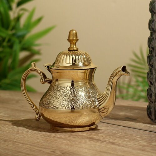 Чайник 20х10х17 см латунь 3609₽
