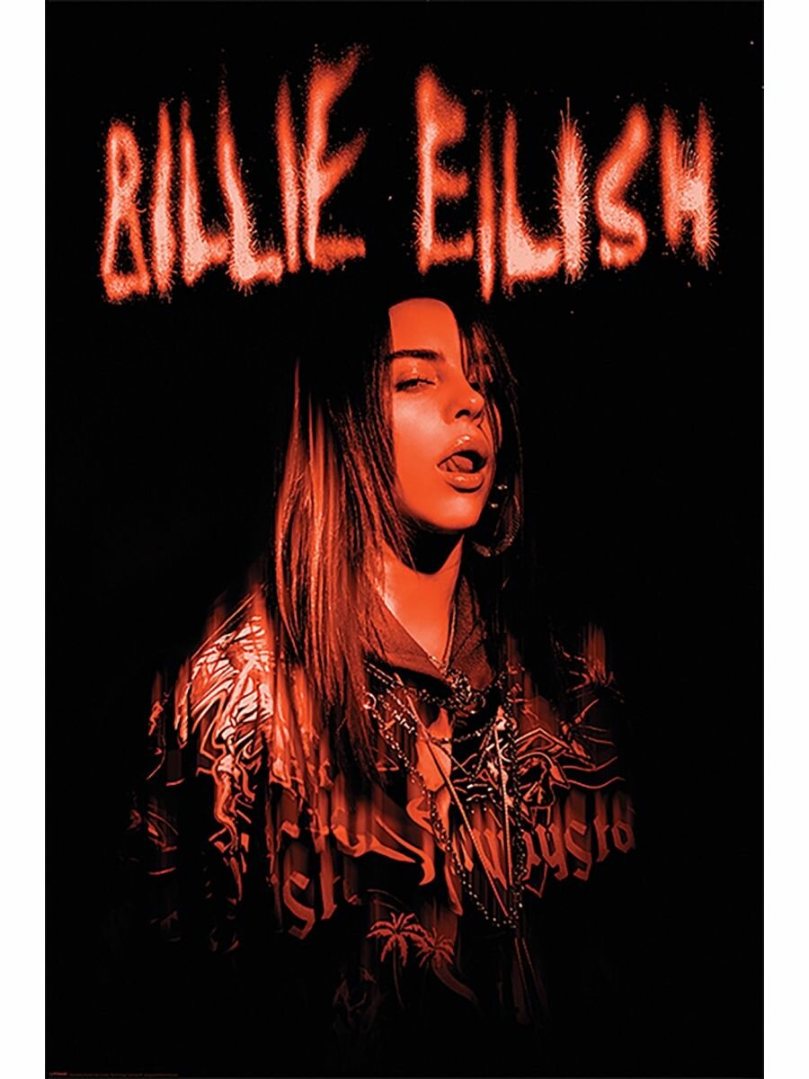 Постер "Billie Eilish. В огне"