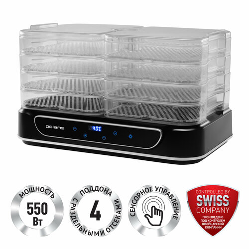 Сушилка для овощей и фруктов Polaris PFD 1206V 3690₽