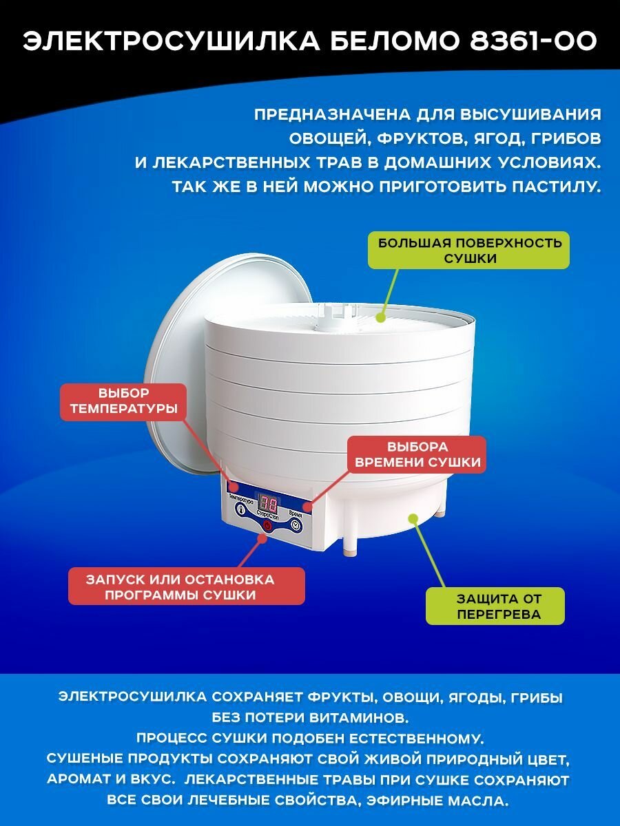 электросушка Беломо - фото №4