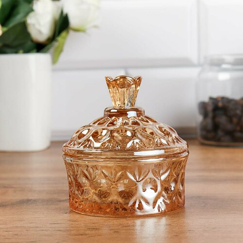 Солонка с крышкой 80 мл стеклянная 520₽