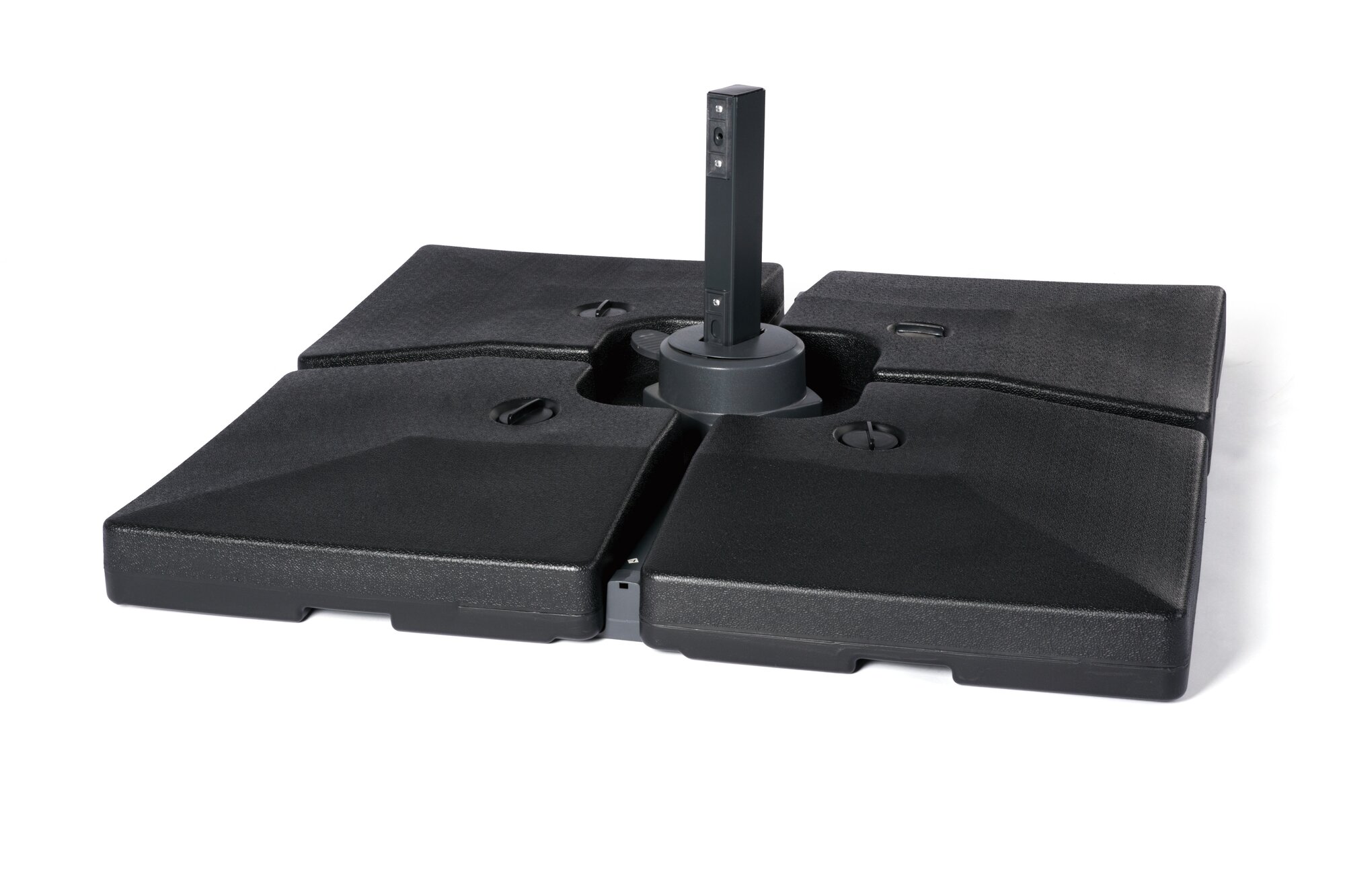 фото Подставка для зонта квадратная с резервуаром для воды или песка 90/100л