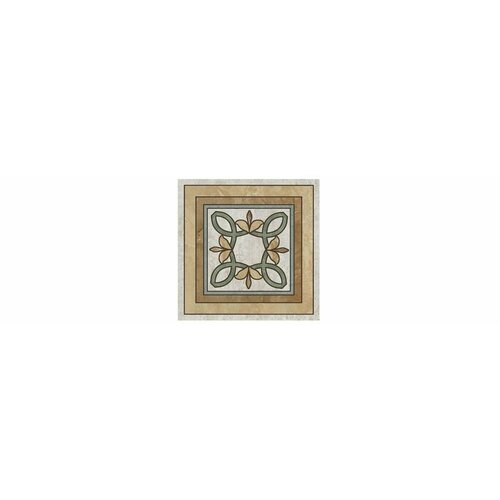 Плитка из керамогранита KERAMA MARAZZI DC/A36/SG6062RL Эвора глянцевый. Декор (9,6x9,6) (цена за 20 шт)