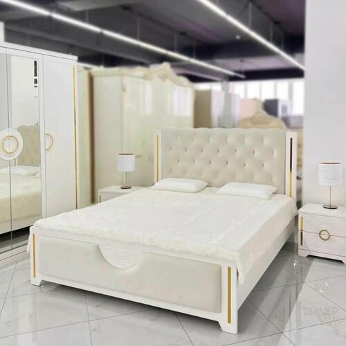 Спальный гарнитур Слониммебель Бодрум 4Д-18 белый 182736₽