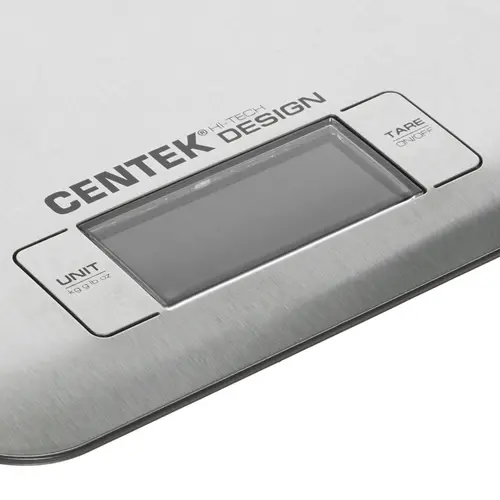 Кухонные весы CENTEK CT-2464, серебристый - фото №5
