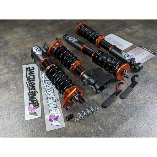 Винтовая подвеска (койловеры) LinesRacing Nissan Laurel C33 (1989-1993) с регулировками, SDD-013