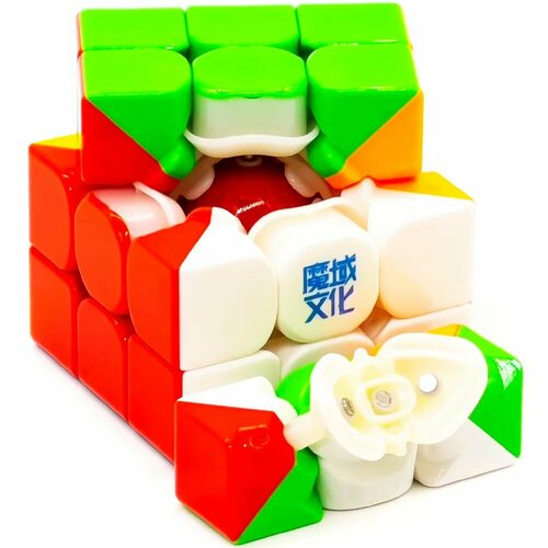 фото Кубик рубика moyu 3x3 weilong wr m v9 20-magnet ball core + maglev uv / головоломка