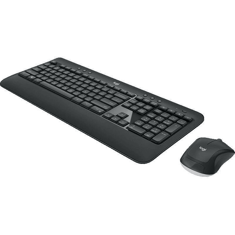 Комплект клавиатура+мышь Logitech MK540 Advanced черный/черный (920-008685) - фото №9