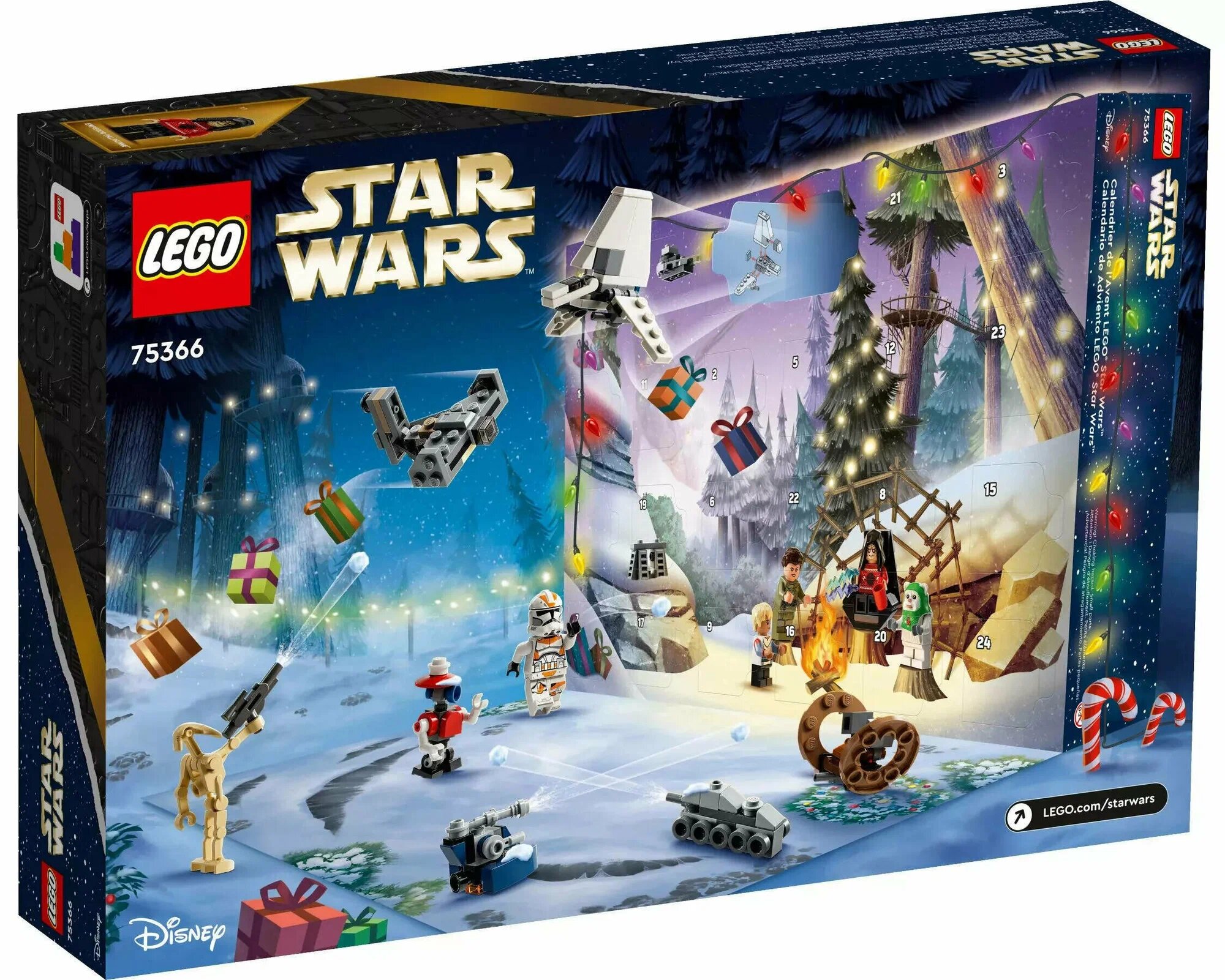 Конструктор LEGO Star Wars 75366 Адвент календарь, 320 дет.