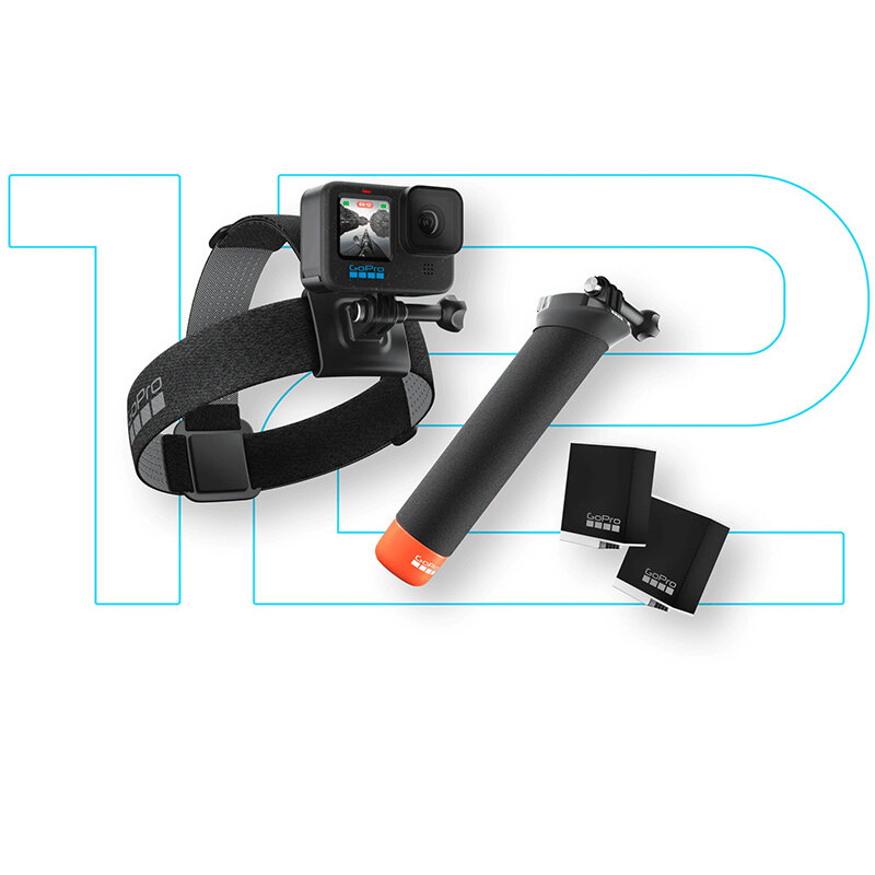 Экшн-камера GoPro 12 Special Bundle, 27.6МП, чёрный — фото 1