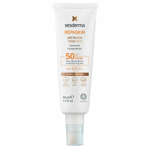 Sesderma REPASKIN Средство солнцезащитное с матовым эффектом для лица, SPF50, 50 мл, Sesderma