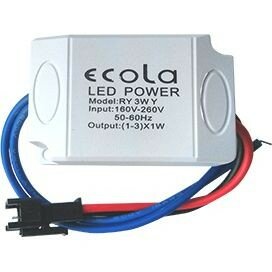 Ecola MR16 GU5.3 LD Power запасной блок питания подсветки св-ка MR16 серии LD 24V 3W PS1630EFB (арт. 621224)