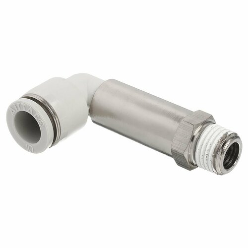 Штуцер цанговый угловой удлиненный Airtac PLL1002 R14 под трубку 10 мм 959₽
