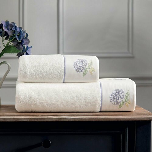 Tivolyo home H2SN3350LIL Набор полотенец Tivolyo Home ORTENSIA лиловый 2 предмета 4917₽