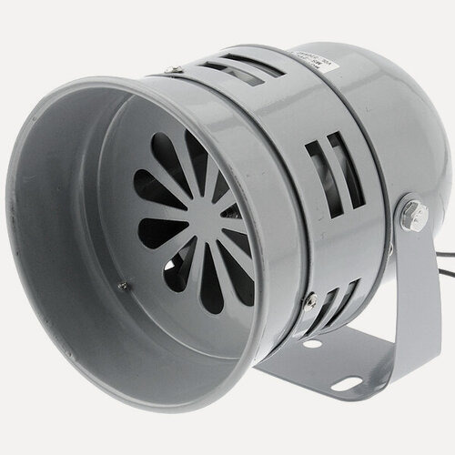 Изображение товара Сирена MS-290 роторная 1 тон 120 дБ D=128 мм 220В IP44 металлический корпус Andeli