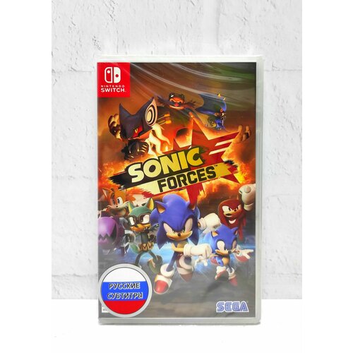 Sonic Forces Русские субтитры Видеоигра на картридже Nintendo Switch игра sonic forces русские субтитры nintendo switch