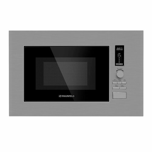 Встраиваемая микроволновая печь Maunfeld JBMO820GS01 20 л 1080 Вт 6 режимов гриль нержавеющая сталь 2629000₽