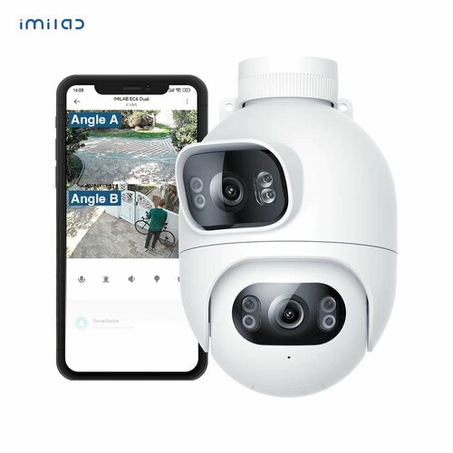 IP камера IMILAB Outdoor Security Camera EC6 Dual 9499₽